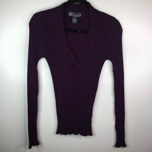 Chelsea & Theodore purple sweater